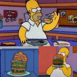 35 calories Meme Template