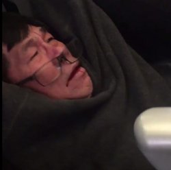 United Airlines Asian Doc Meme Template