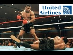 United Airlines Boxing Meme Template