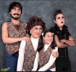 awkward family photo Meme Template
