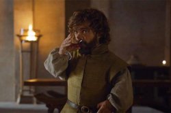Tyrion drinking Meme Template