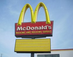 McDonald's Sign Meme Template