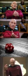 Picard Dice Fail Meme Template