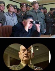 Mattis North Korea Meme Template