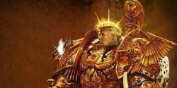 God-Emperor Trump Meme Template