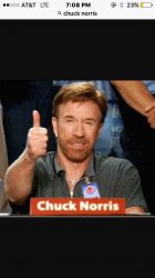 Chuck Norris approves  Meme Template