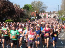 London Marathon Meme Template