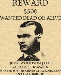 Outlaw Jesse James Meme Template