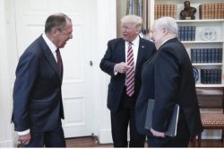 Trump-Russia WH Meeting Meme Template