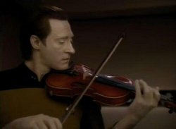 Data w Violin Meme Template