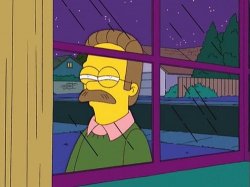 blind ned flanders Meme Template