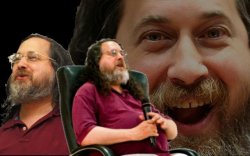 richard stallman laugh Meme Template