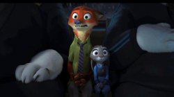 Nick and Judy nervous  Meme Template