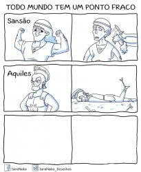 Todo Mundo Tem Um Ponto Fraco Meme Template