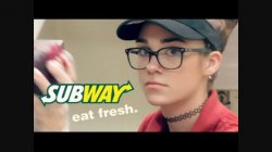 Subway girl Meme Template