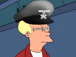 Futurama Fry nazi Meme Template