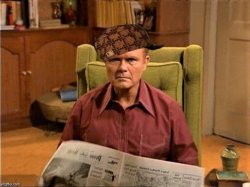 Red Foreman Scumbag Hat Meme Template