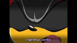 Shadow the hedgehog might kill you next time Meme Template