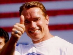 Thumb up Arnold Meme Template