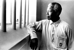 Nelson mandela in a cell Meme Template