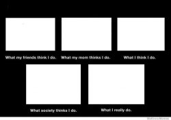 what people think i do blank Meme Template
