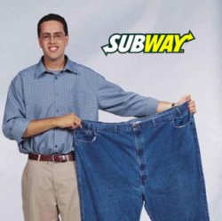 Jared ad Meme Template
