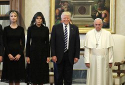 Trump Pope Francis Meme Template