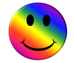 Rainbow Smiley Face Meme Template