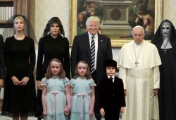 Vatican Horror Meme Template