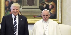 Trump Pope Meme Template