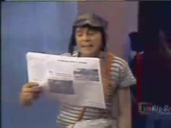 Chaves Jornal Meme Template