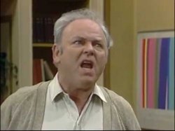 Archie Bunker-Is that supposed to scare us? Meme Template