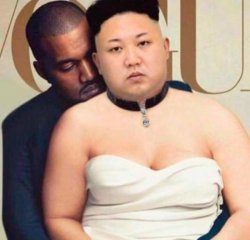 Kim & Kanye Meme Template
