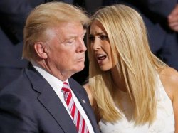 Ivanka talking to Donald Meme Template