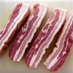 raw bacon Meme Template