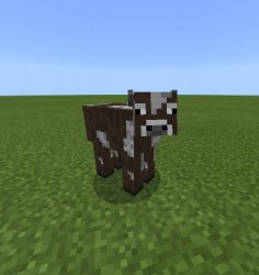 Minecraft perhaps cow Meme Template