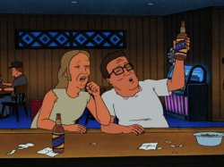 hank and lucky king of the hill Meme Template