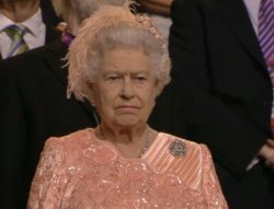 One is Not Amused (Queen Bored) Meme Template