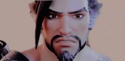 Shocked hanzo Meme Template