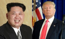 Kim Jong Un and Trump Meme Template