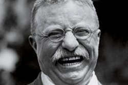 Teddy Roosevelt Laugh Meme Template