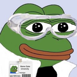 Dr Pepe | DR #1 Meme Template