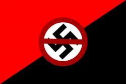 Anti nazi flag Meme Template