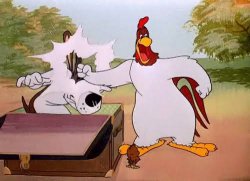 foghorn leghorn ah shaddap Meme Template