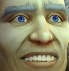 Khadgar with forced smile Meme Template