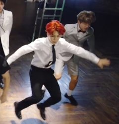 Levitating Jimin Meme Template