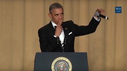 Barack Obama mic drop Meme Template