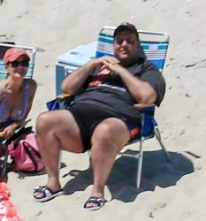 Christie NJ Beach Day Meme Template