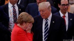 Merkel-Trump Meme Template