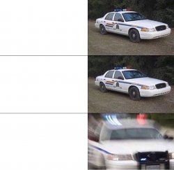 Police Car  Meme Template